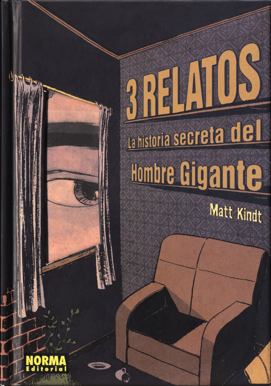 Portada ampliada de 3 RELATOS La historia secreta del Hombre Gigante