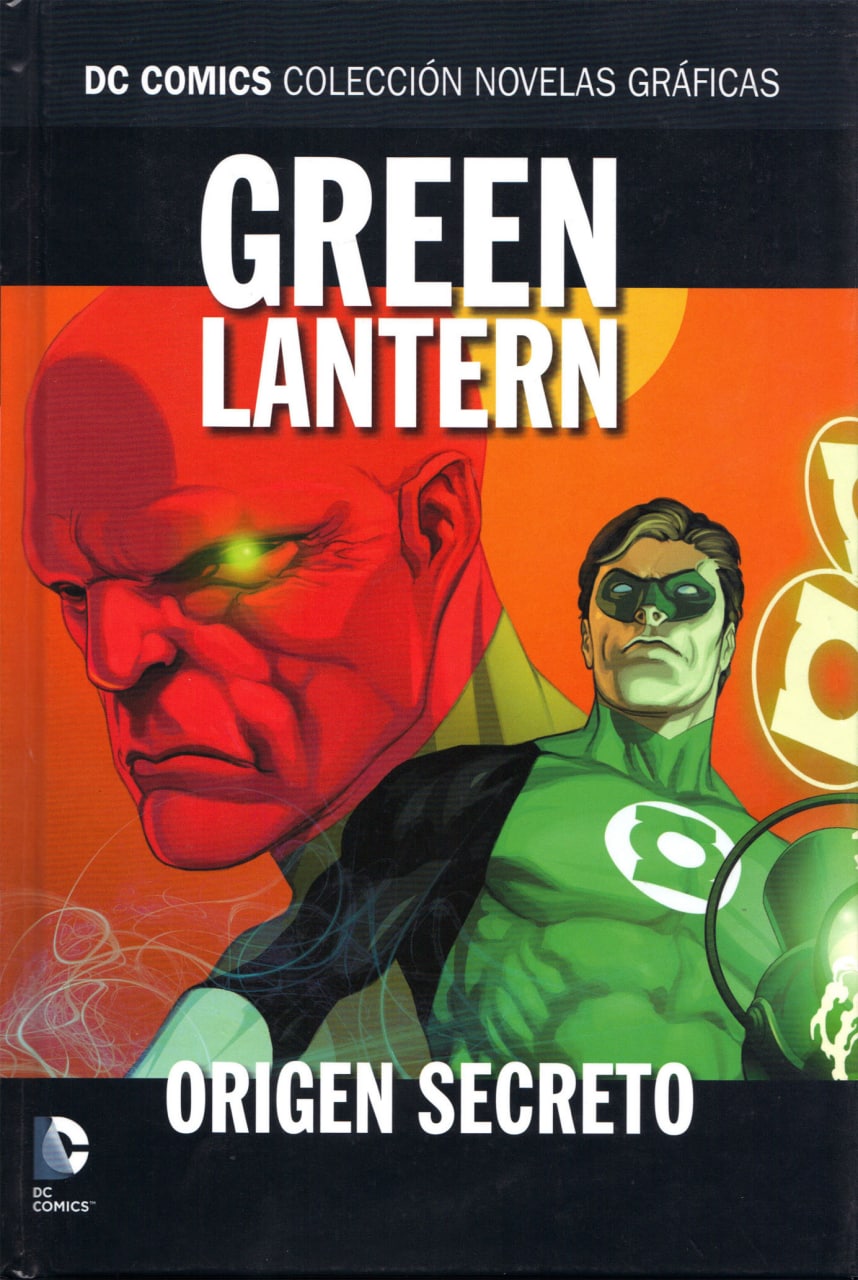 Portada ampliada de GREEN LANTERN ORIGEN SECRETO