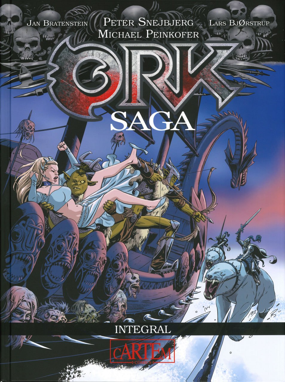 Portada ampliada de Ork Saga