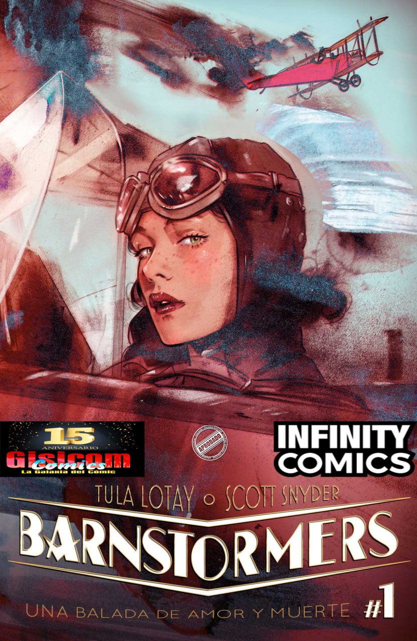 Portada ampliada de Barnstormers
