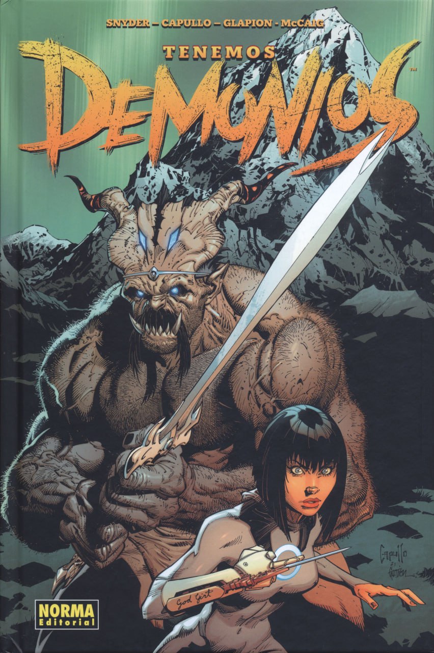 Portada ampliada de Tenemos Demonios