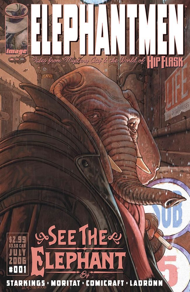Portada ampliada de ELEPHANTMEN