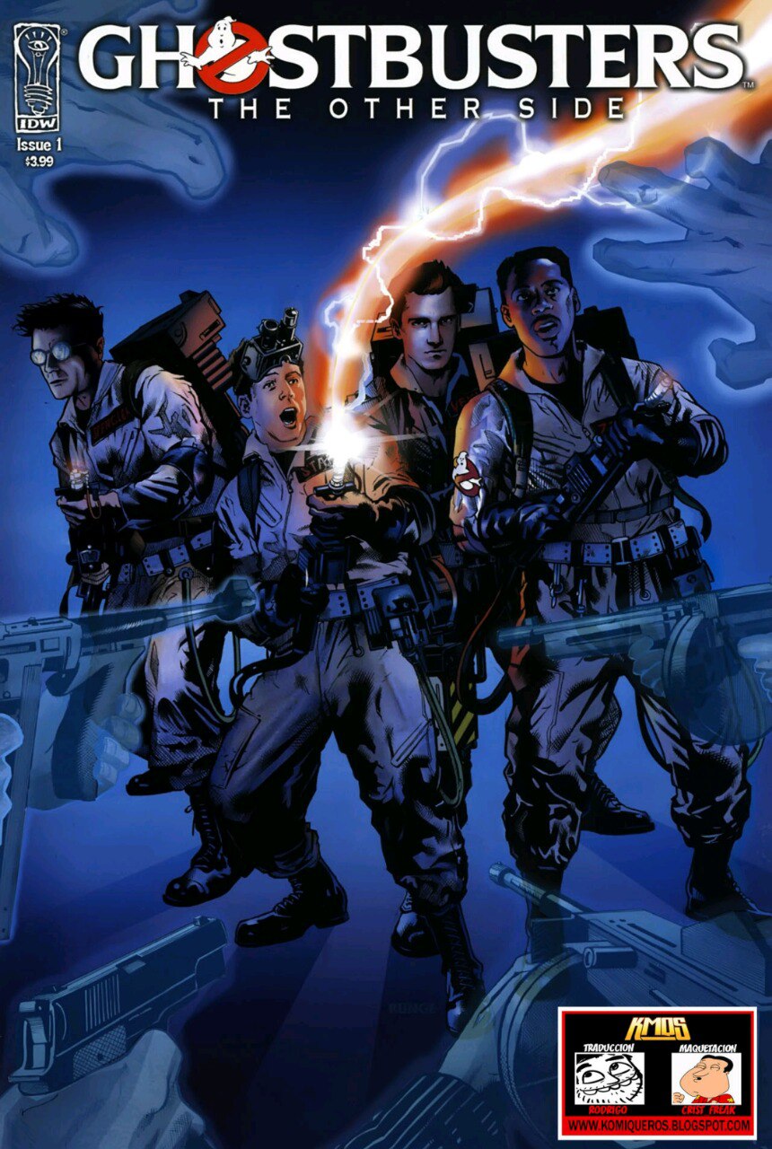 Portada ampliada de GHOSTBUSTERS THE OTHER SIDE