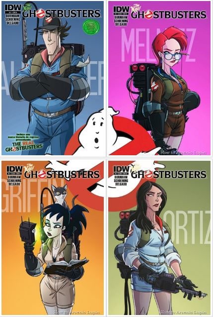Portada ampliada de Ghostbusters