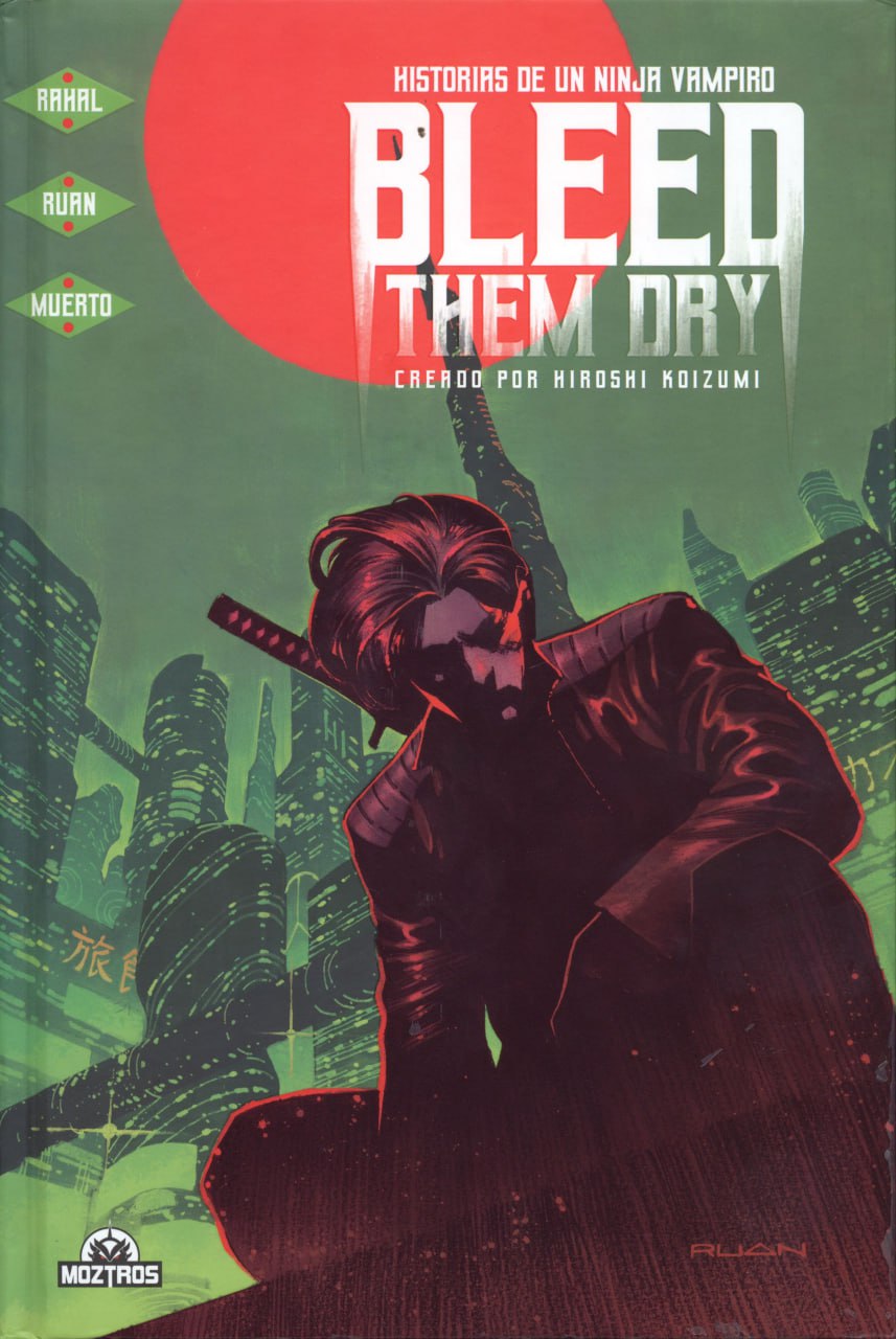 Portada ampliada de BLEED THEM DRY
