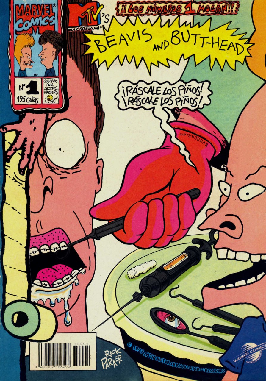 Portada ampliada de Beavis and Butt-Head