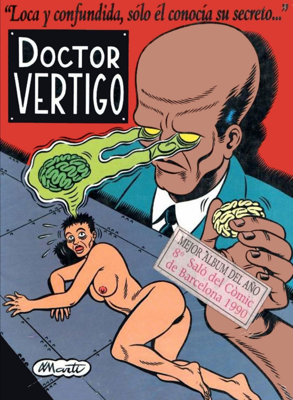 Portada ampliada de Doctor Vertigo