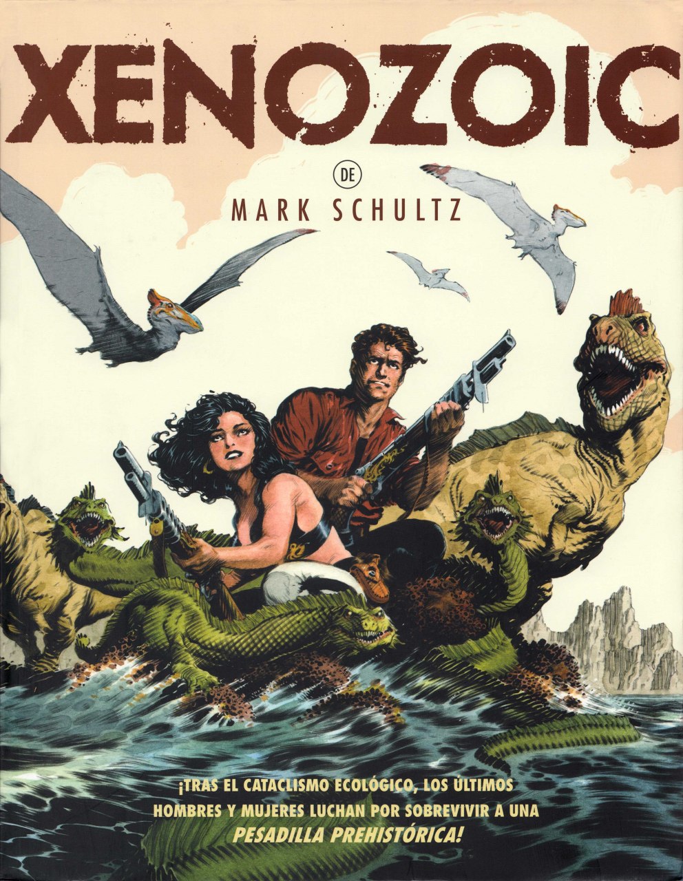 Portada ampliada de XENOZOIC