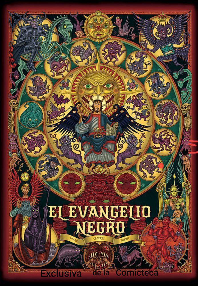 Portada ampliada de El Evangelio Negro