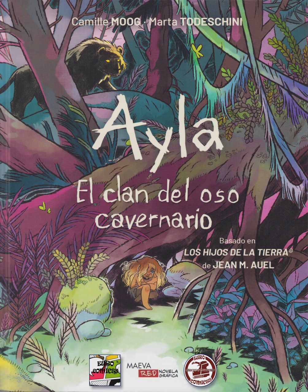 Portada ampliada de Ayla El clan del oso cavernario