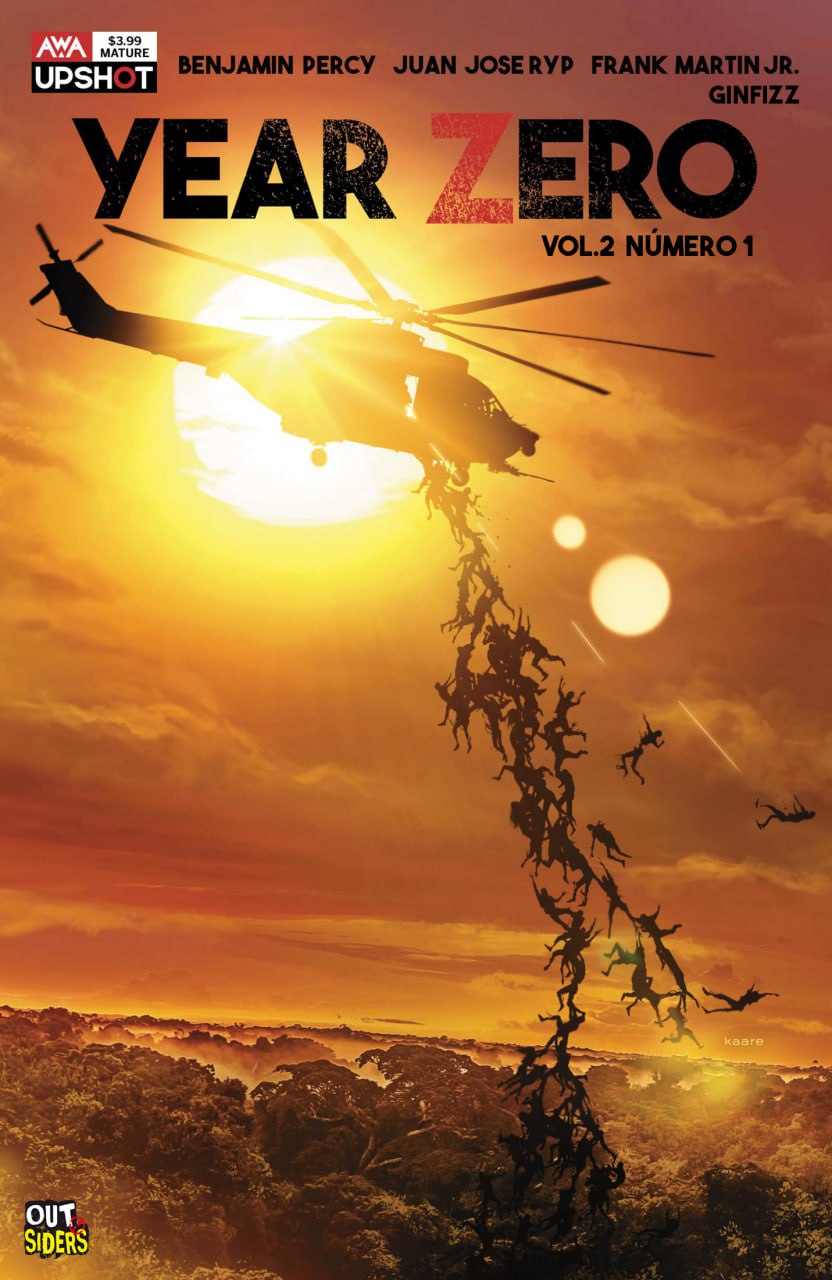 Portada ampliada de YEAR ZERO VOL.2 NÚMERO