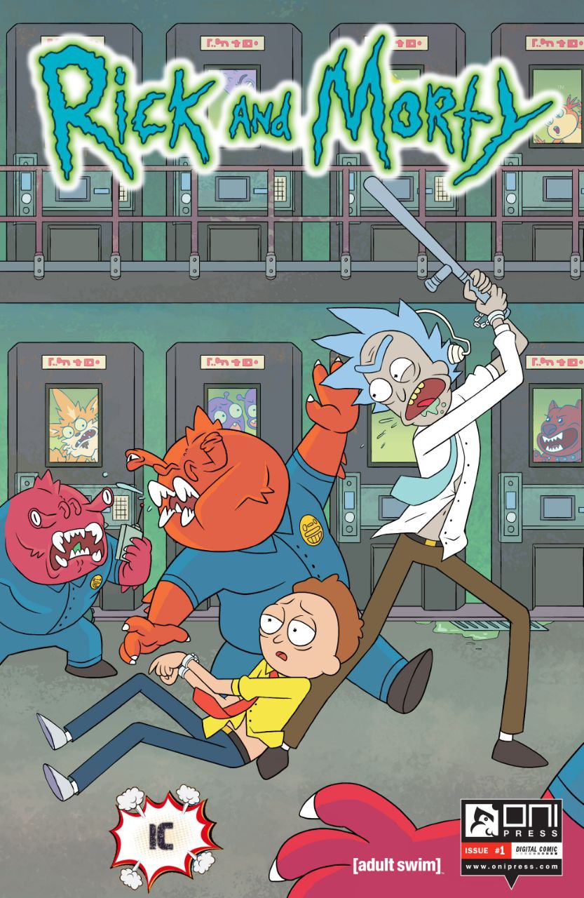 Portada ampliada de Rick and Morty