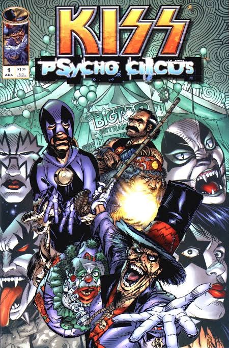 Portada ampliada de KISS Psycho Circus