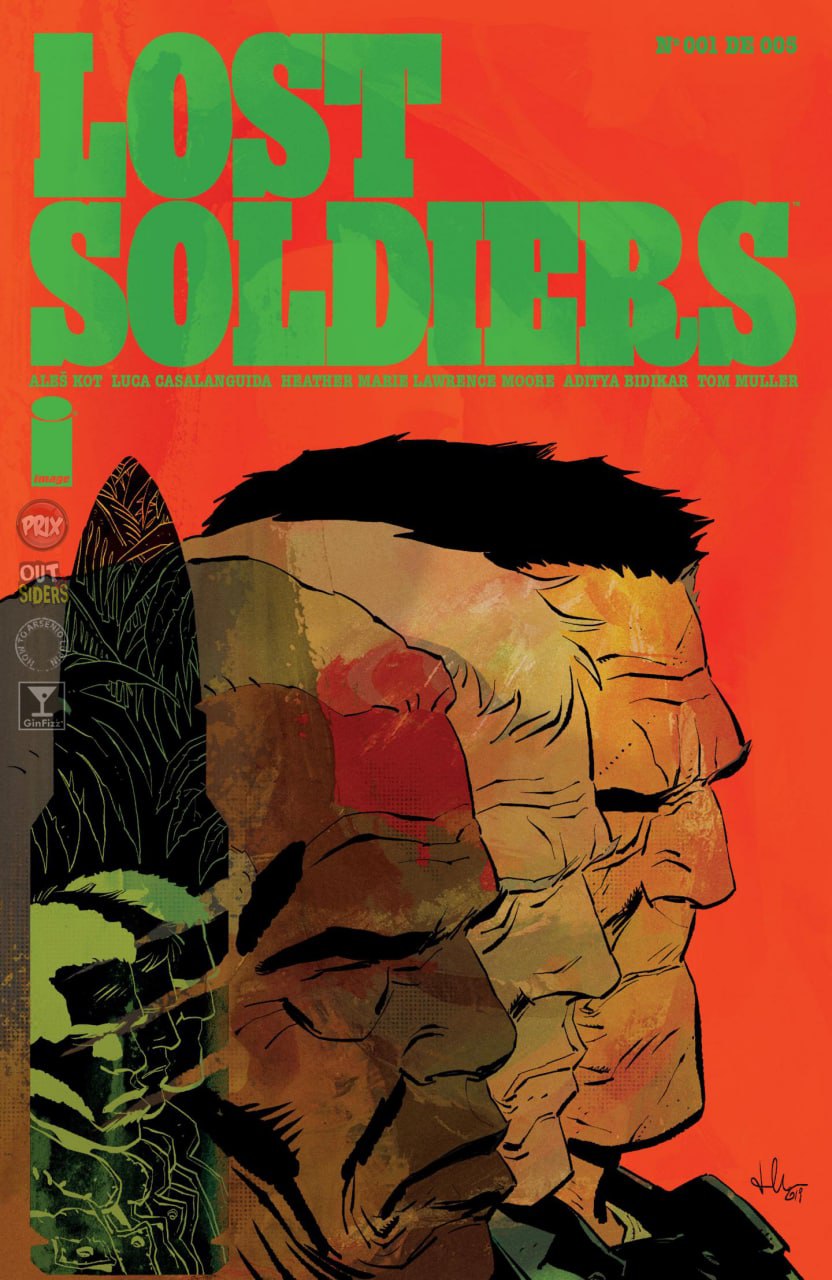 Portada ampliada de LOST SOLDIERS