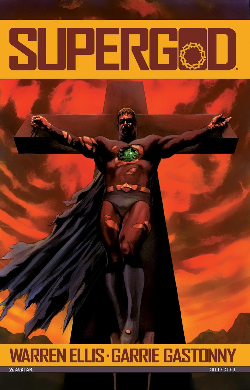 Portada ampliada de SUPERGOD