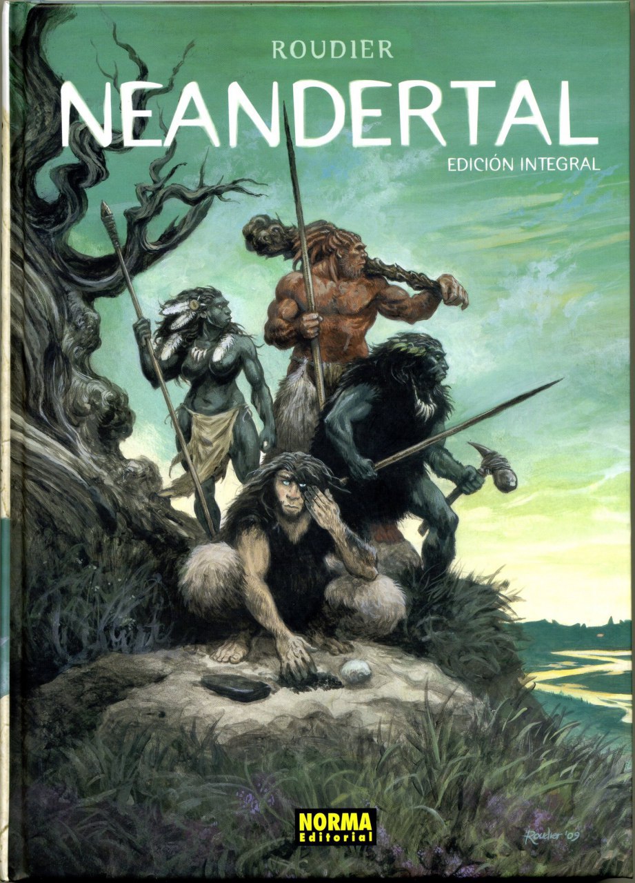 Portada ampliada de NEANDERTAL