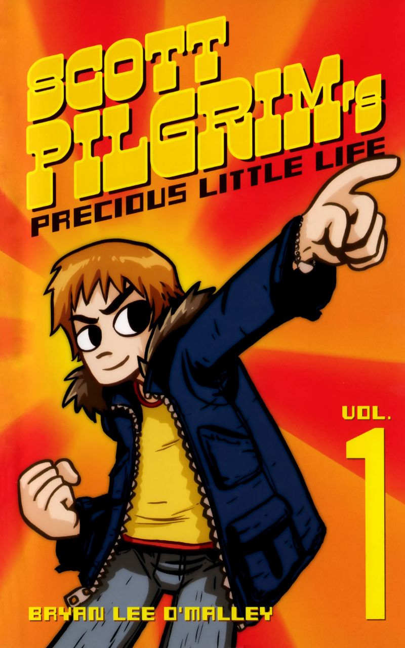 Portada ampliada de Scott Pilgrim's Precious Little Life