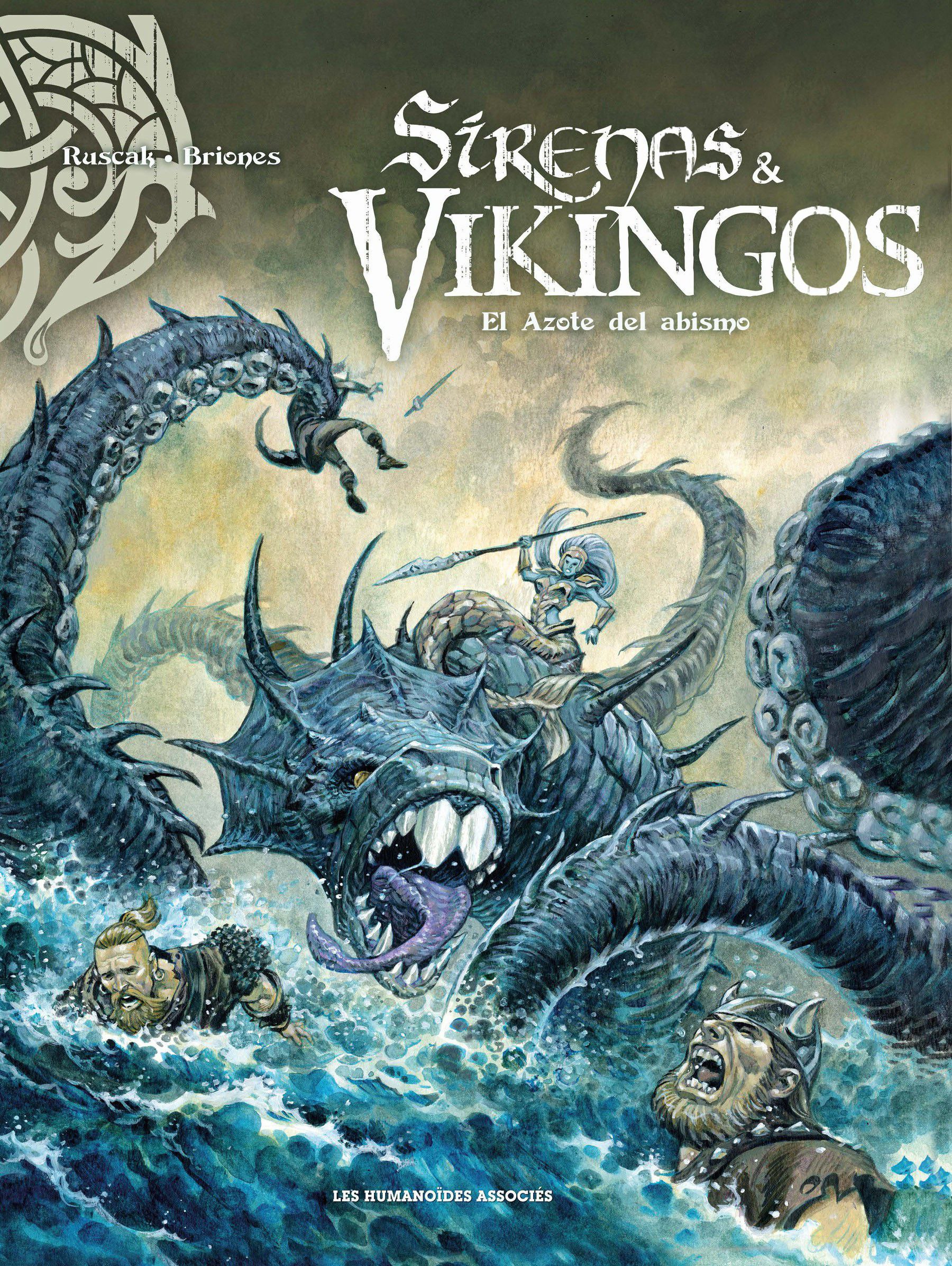 Portada ampliada de Sirenas & Vikingos