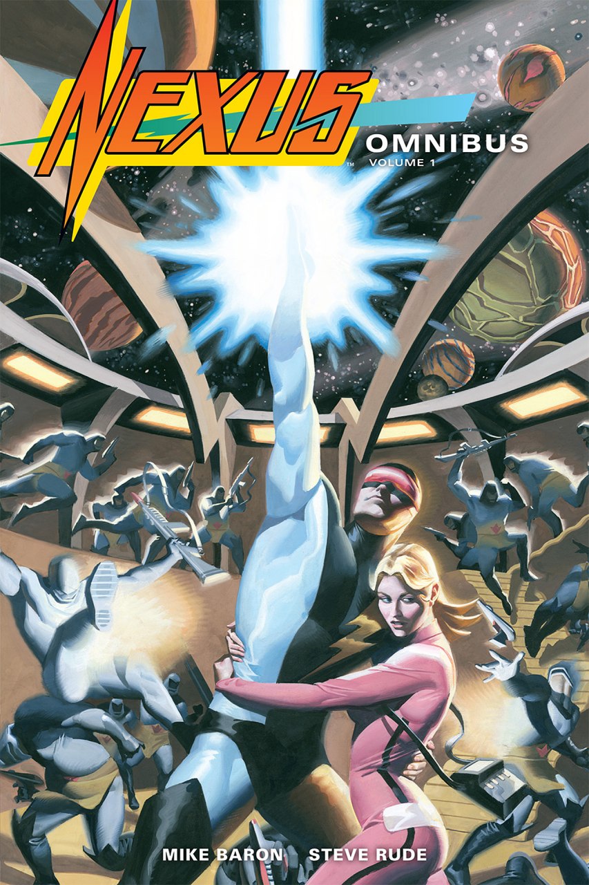 Portada ampliada de Nexus Omnibus Volume