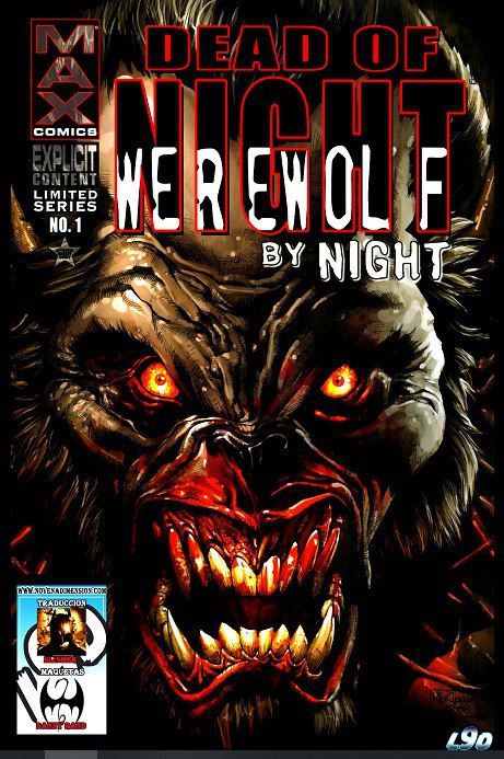 Portada ampliada de DEAD OF NIGHT WEREWOLF BY NIGHT