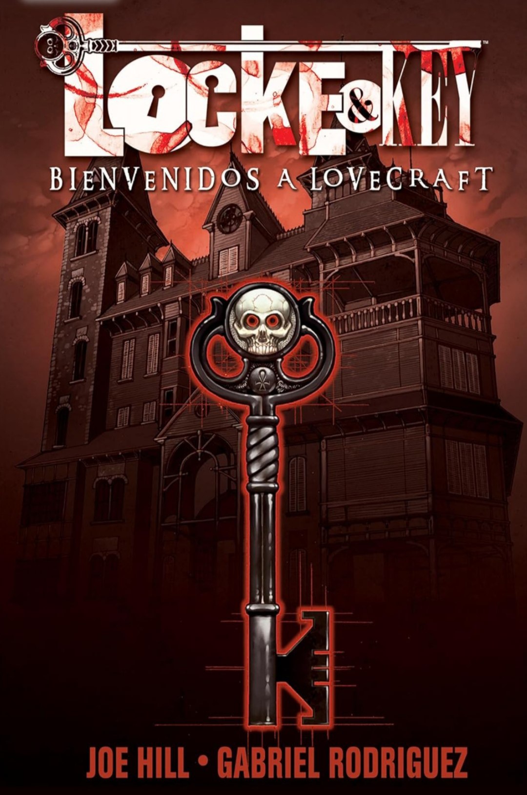 Portada ampliada de Locke & Key. Bienvenidos a Lovecraft