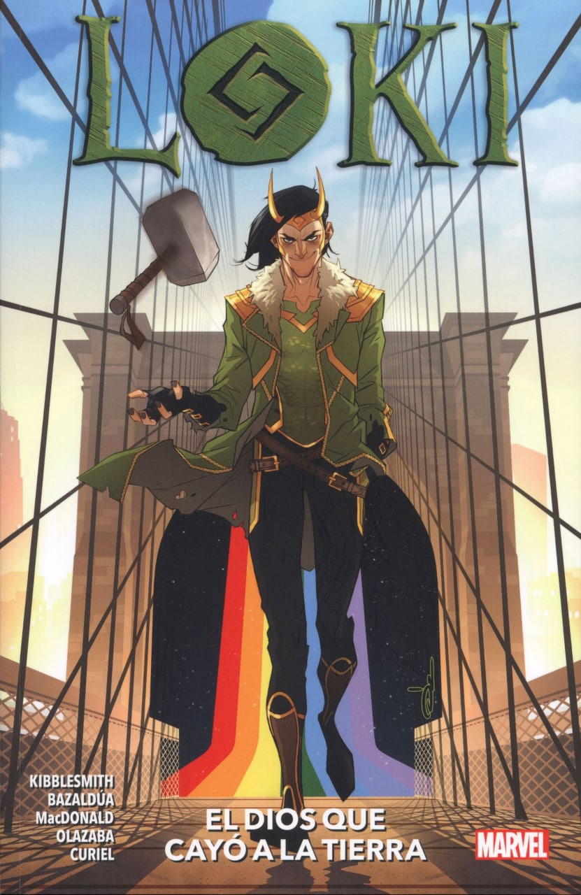 Portada ampliada de Loki El Dios que Cayó a la Tierra