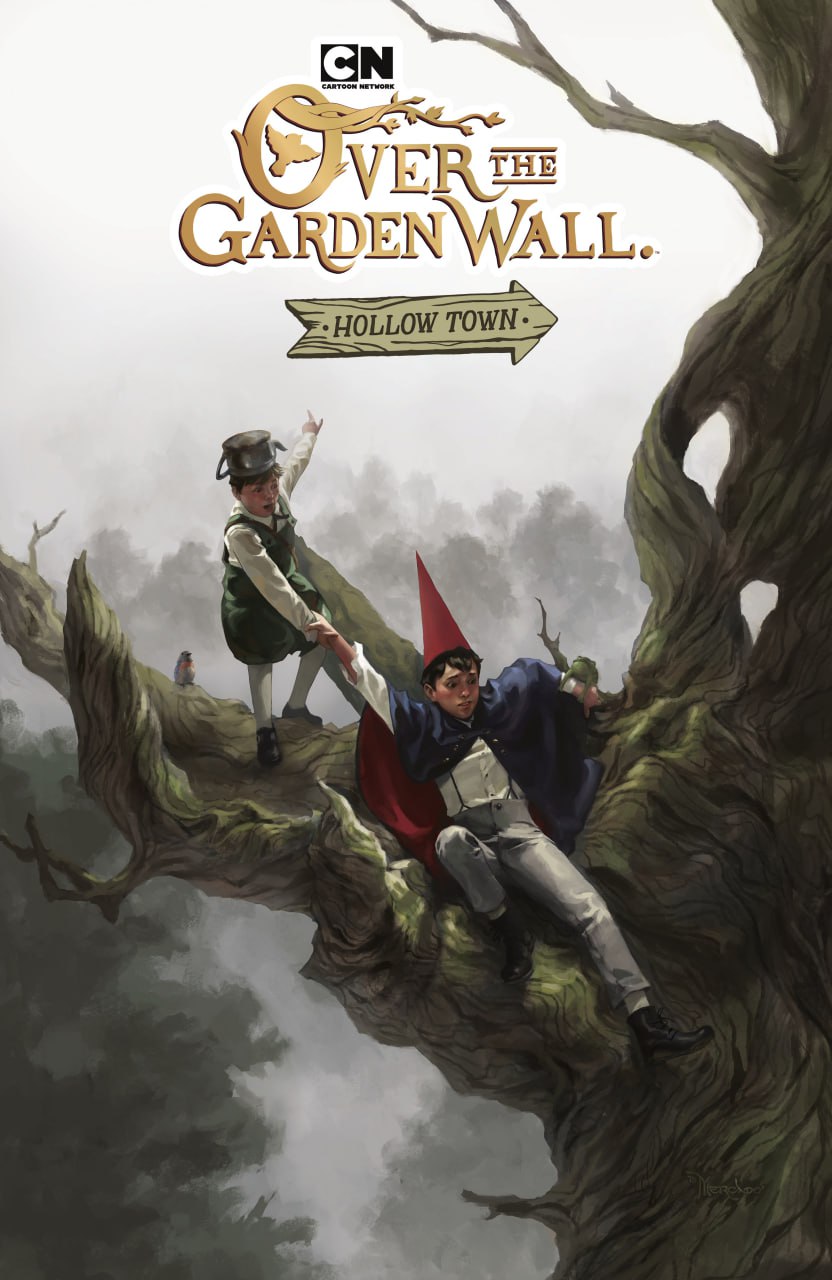 Portada ampliada de Over the Garden Wall: Hollow Town