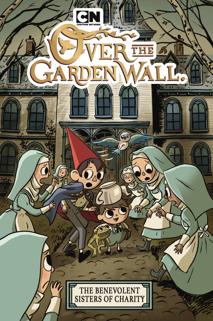 Portada ampliada de Over The Garden Wall.