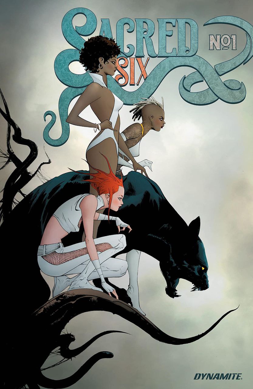 Portada ampliada de Sacred Six No