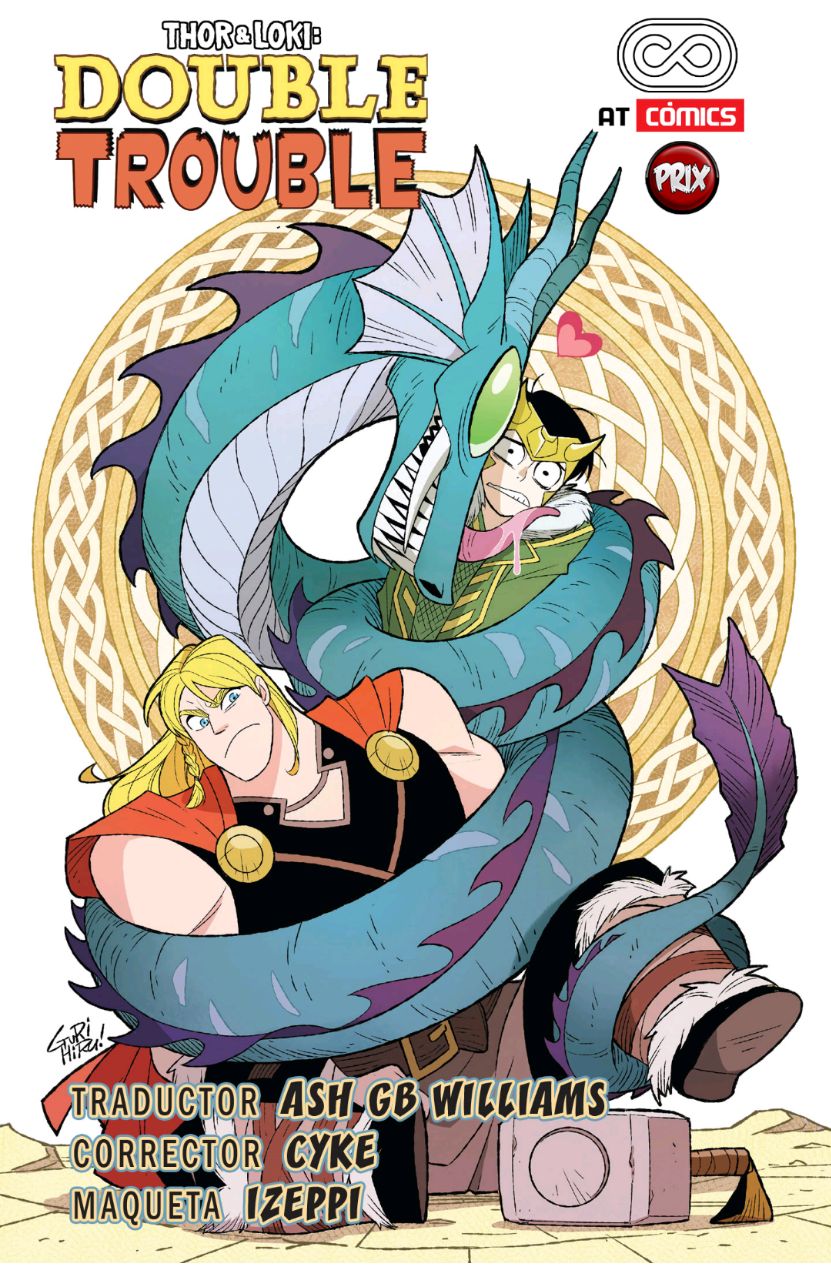 Portada ampliada de Thor-Loki: Double Trouble