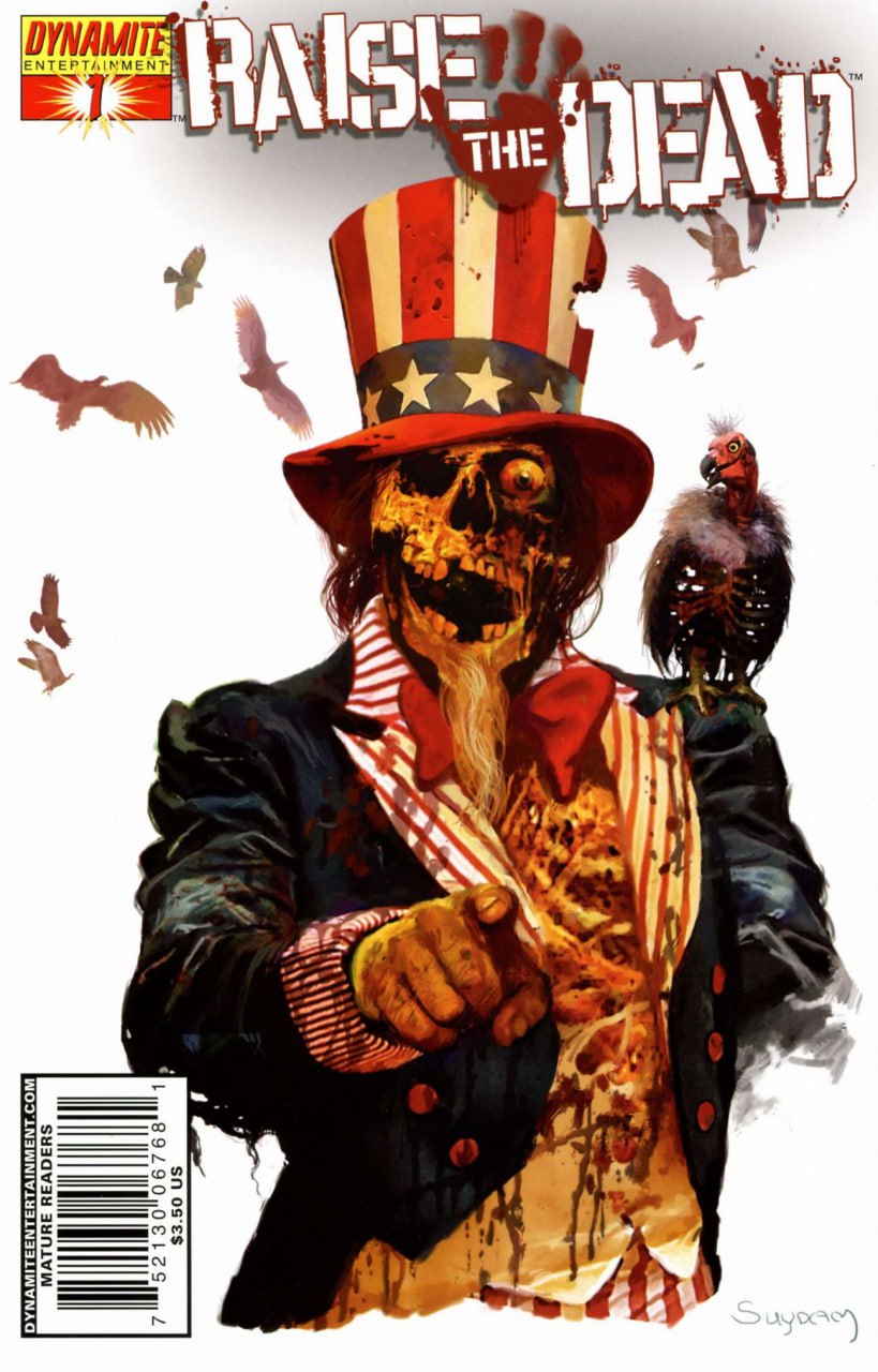 Portada ampliada de RAISE THE DEAD