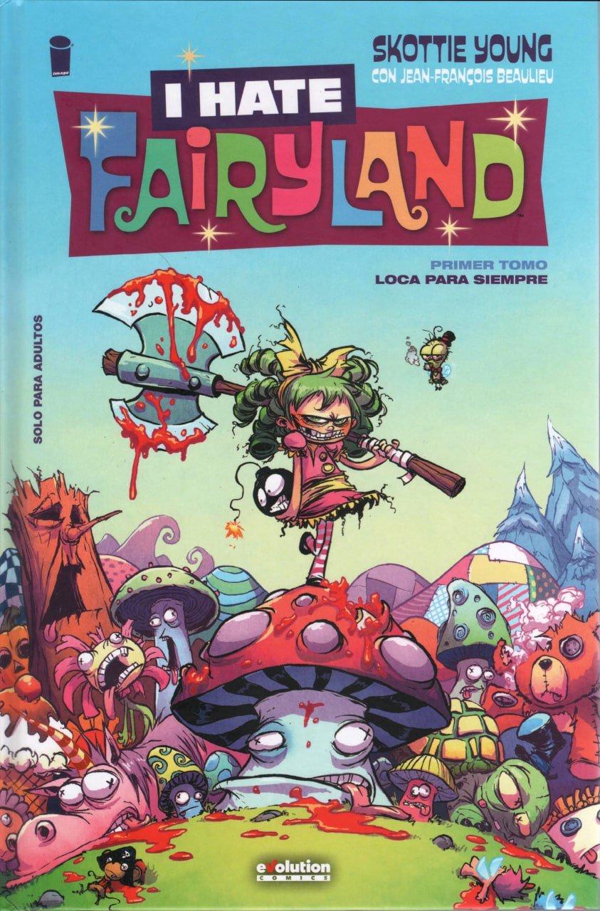 Portada ampliada de I HATE FAIRYLAND