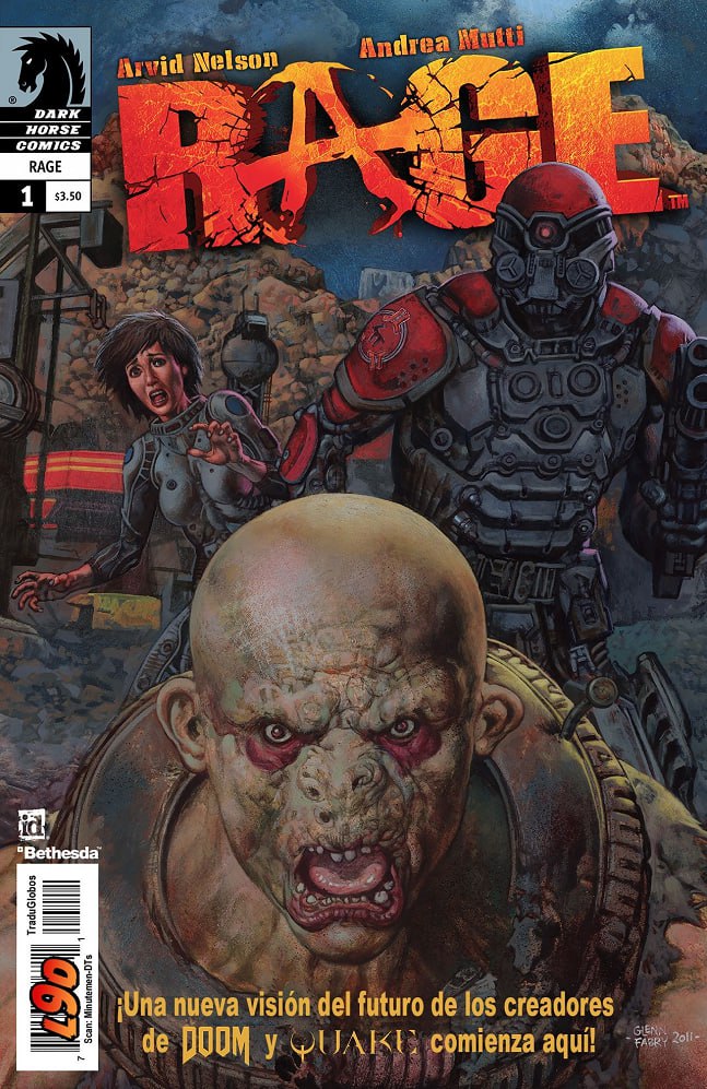 Portada ampliada de RAGE