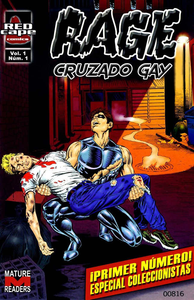 Portada ampliada de RAGE CRUZADO GAY