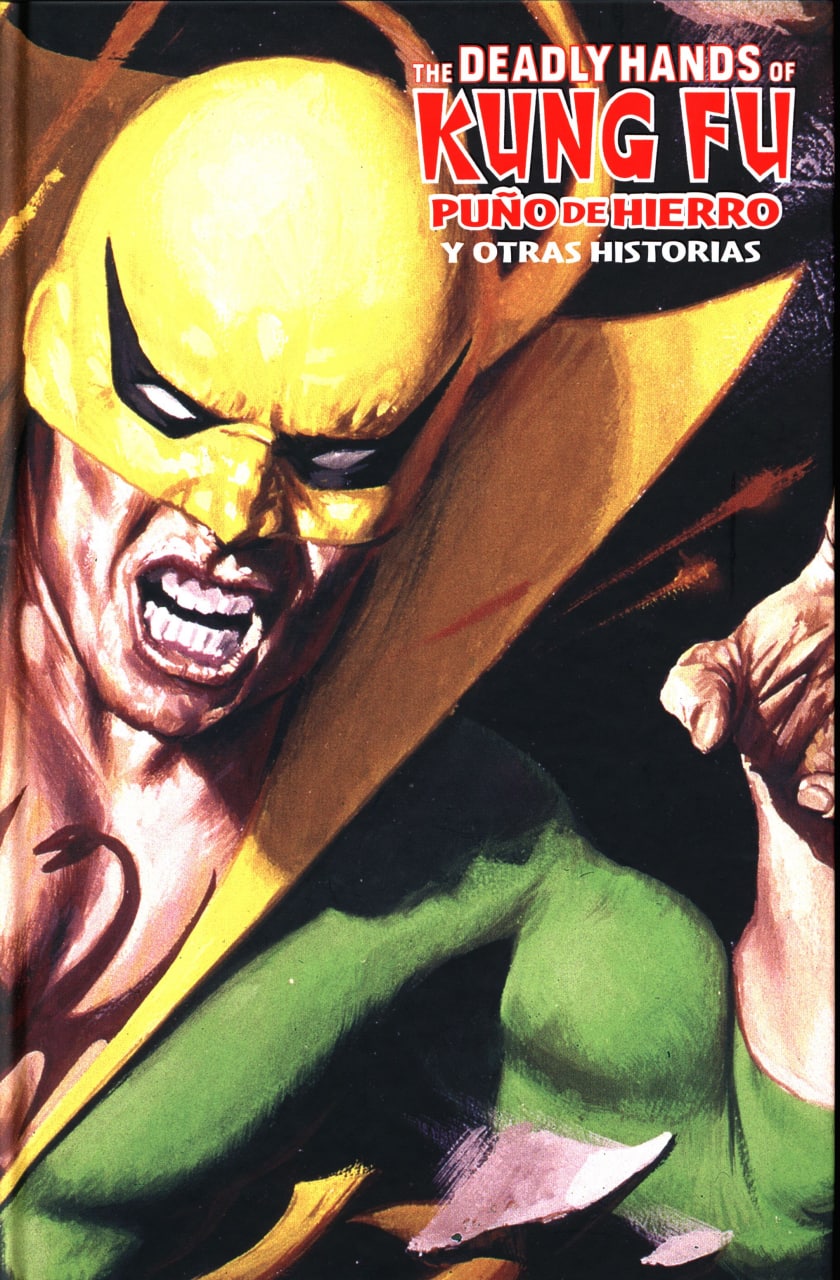 Portada ampliada de THE DEADLY HANDS OF KUNG FU PUÑO DE HIERRO Y OTRAS HISTORIAS