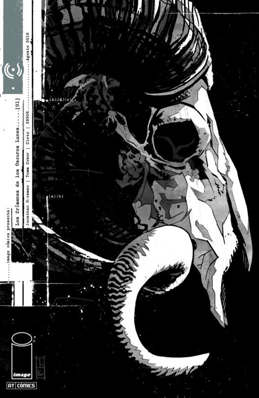 Portada ampliada de The Black Monday Murders 001 (2016) (AT-Comics)