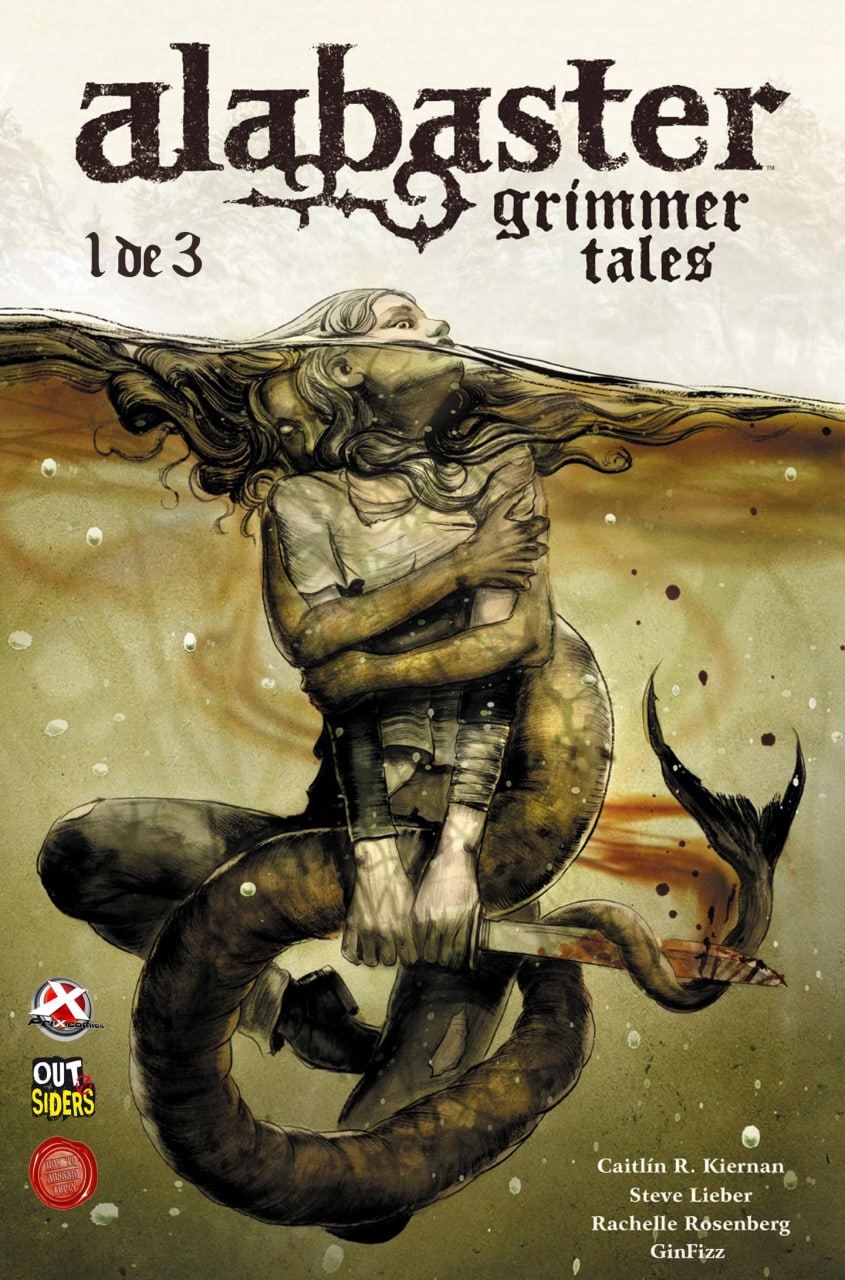 Portada ampliada de alabaster grimmer tales