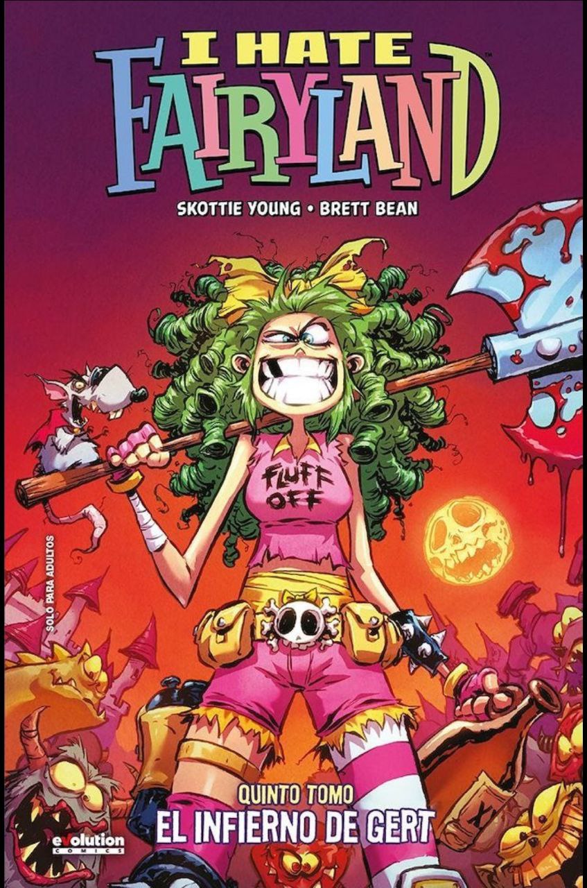 Portada ampliada de I HATE FAIRYLAND