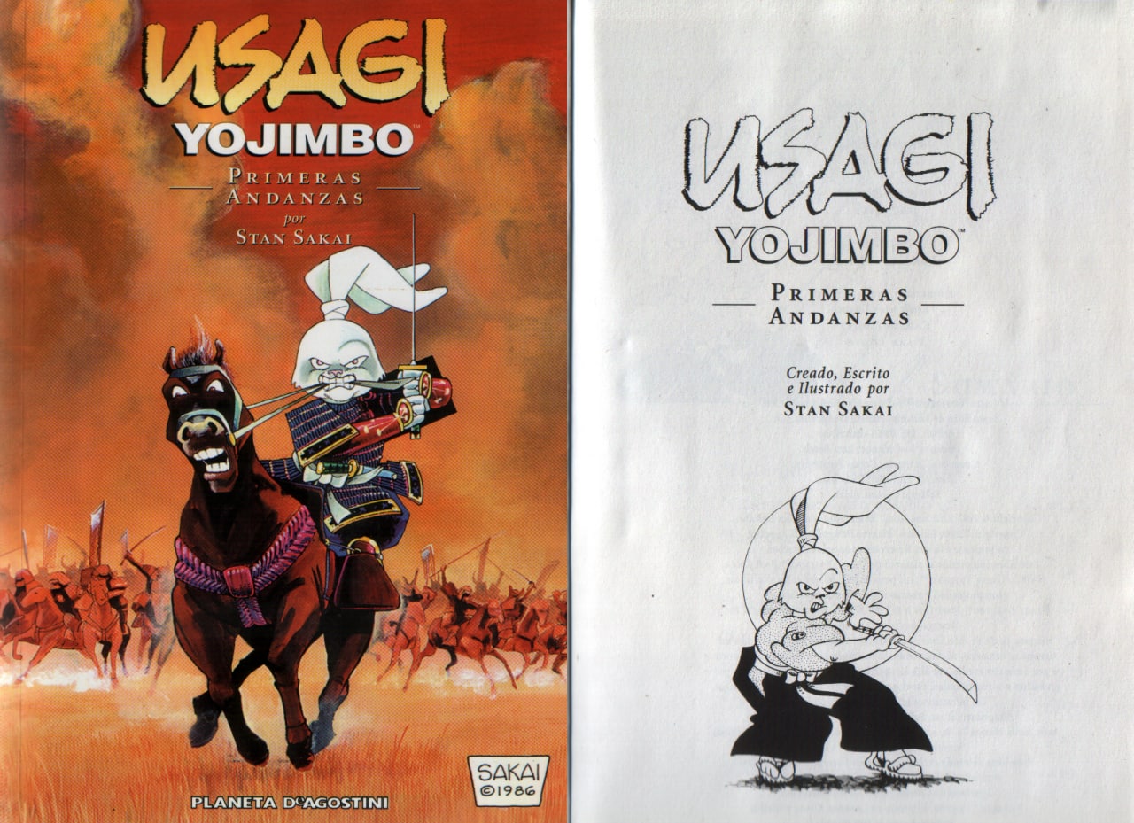 Portada ampliada de USAGI YOJIMBO