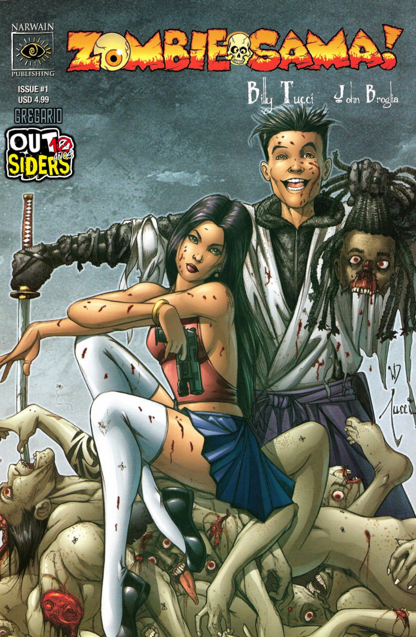 Portada ampliada de ZOMBIE SAMA!