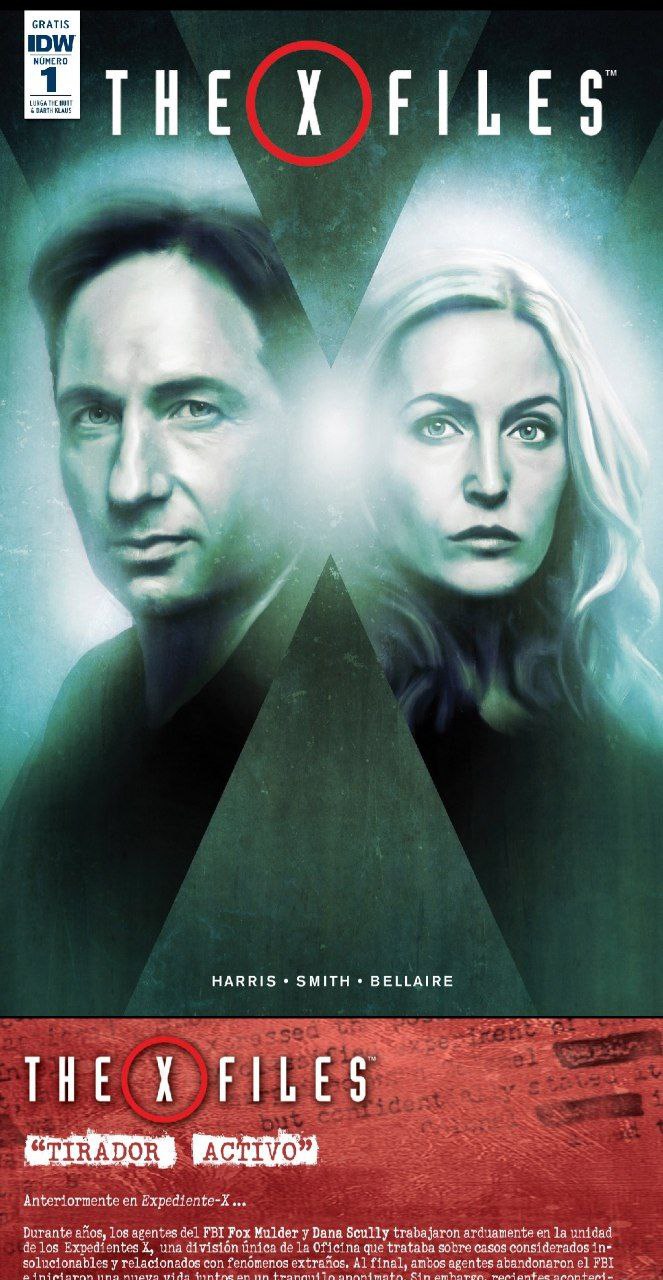 Portada ampliada de THE X FILES