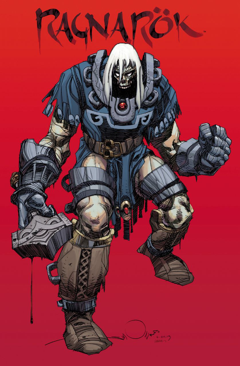 Portada ampliada de RAGNARÖK
