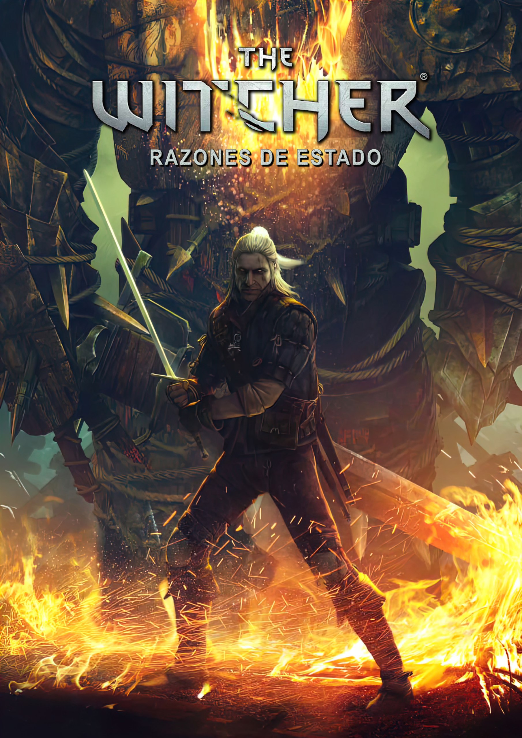 Portada ampliada de THE WITCHER RAZONES DE ESTADO
