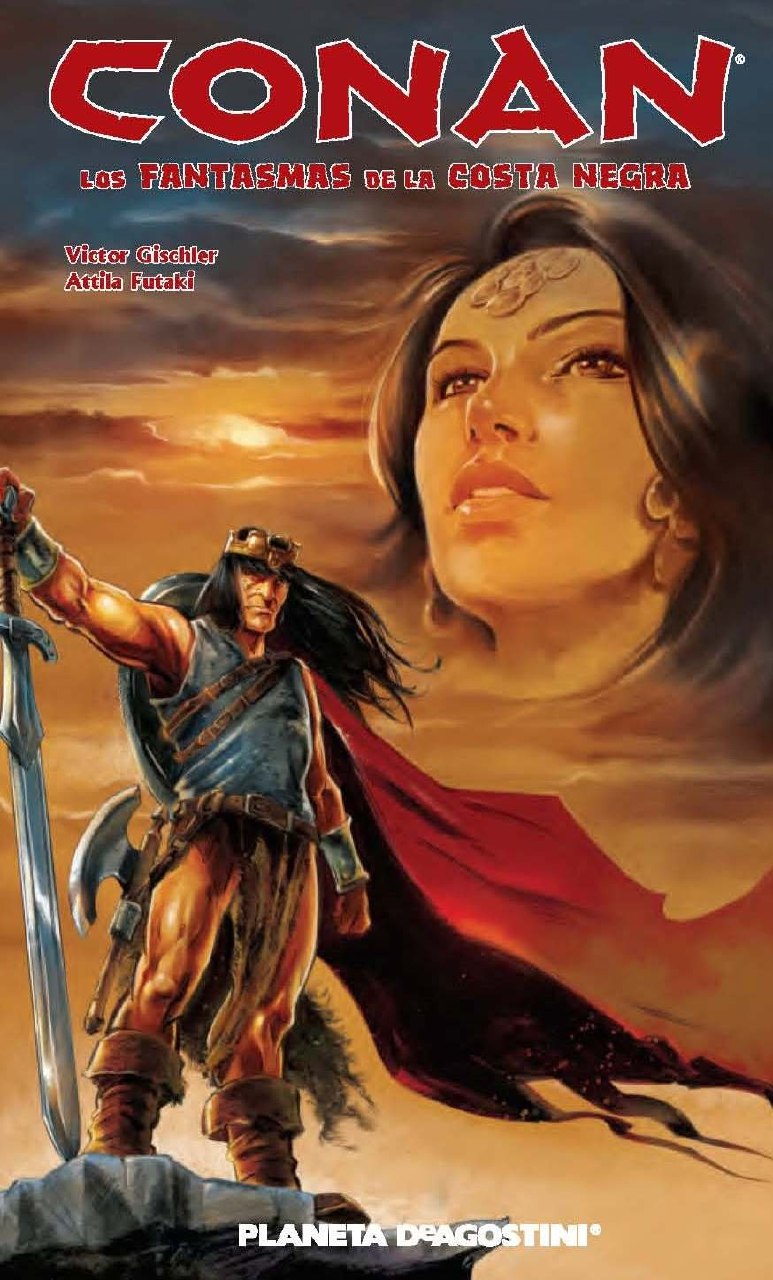 Portada ampliada de CONAN Los Fantasmas de la Costa Negra