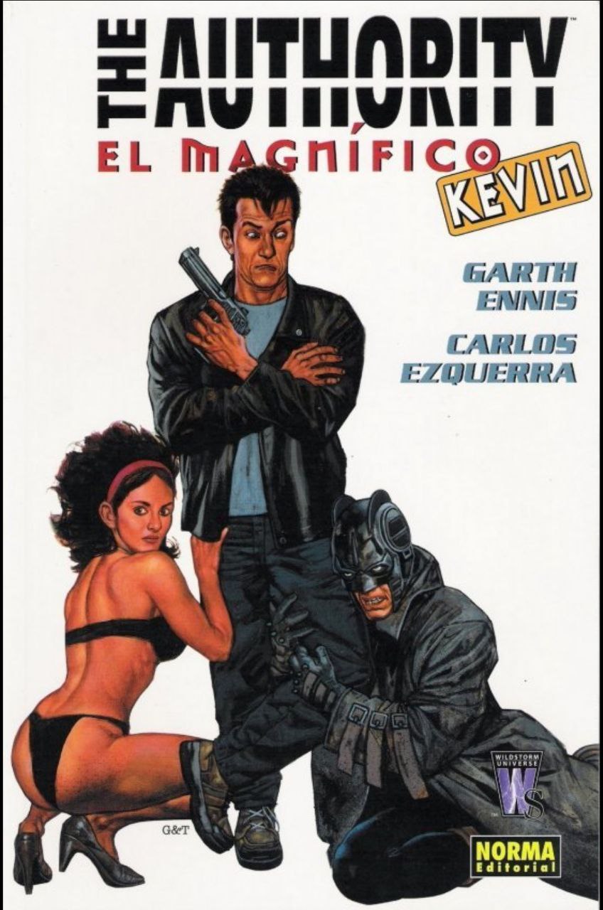 Portada ampliada de THE AUTHORITY EL MAGNÍFICO KEVIN