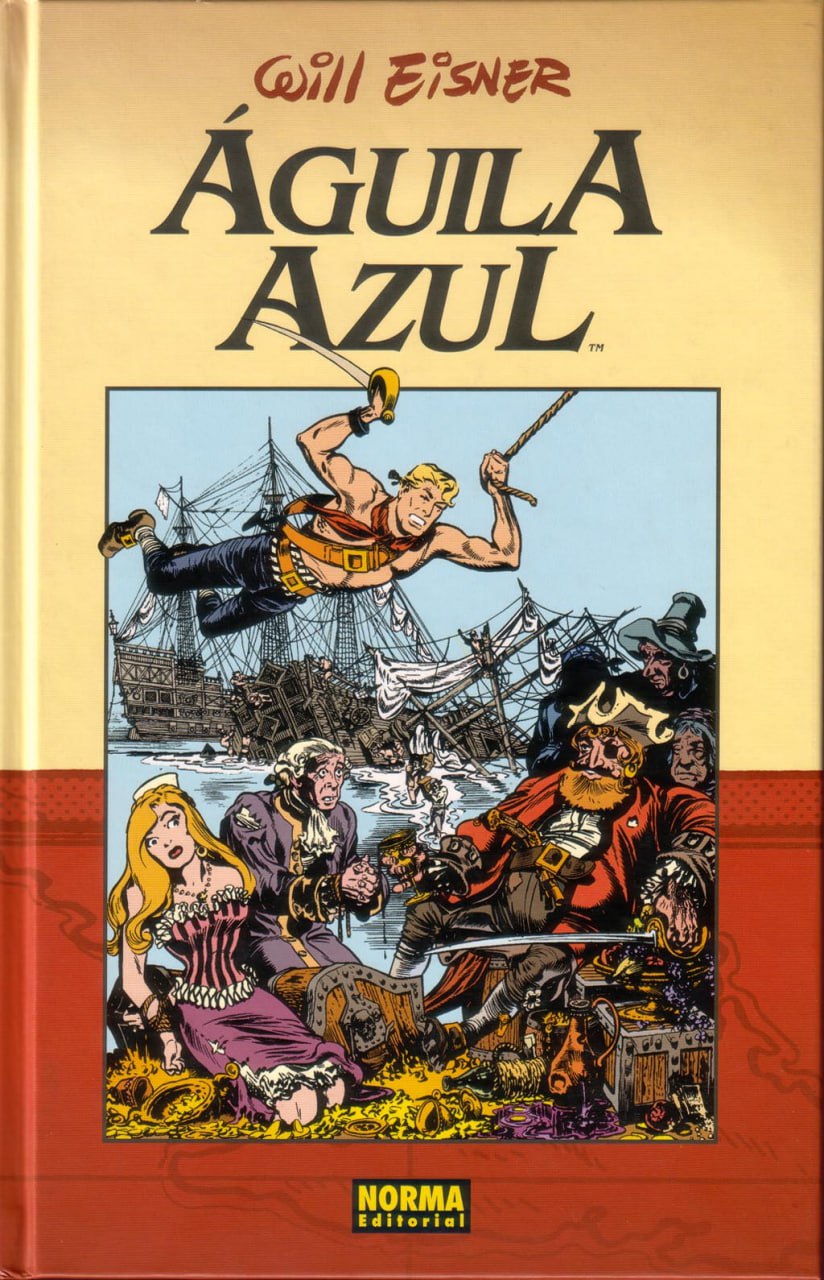 Portada ampliada de Águila Azul