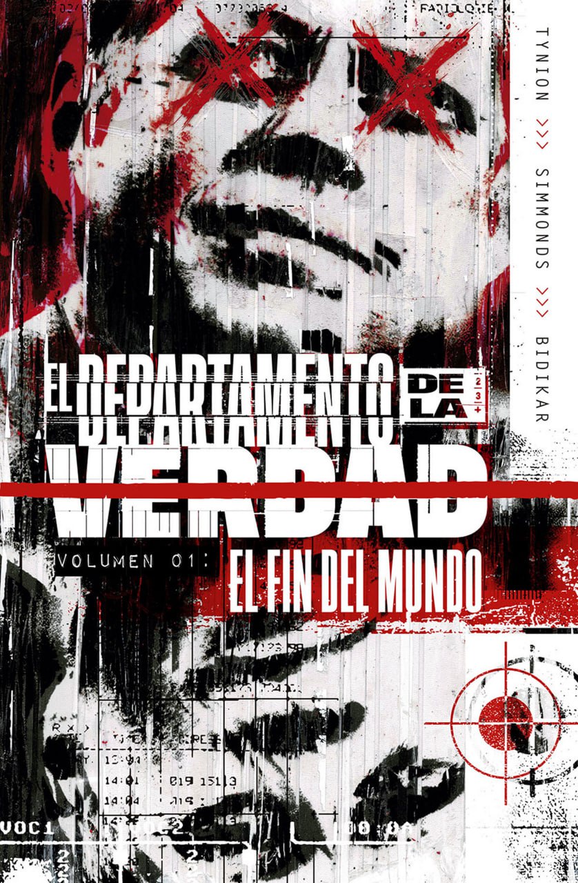 Portada ampliada de EL DEPARTAMENTO DE LA VERDAD VOLUMEN 01: EL FIN DEL MUNDO