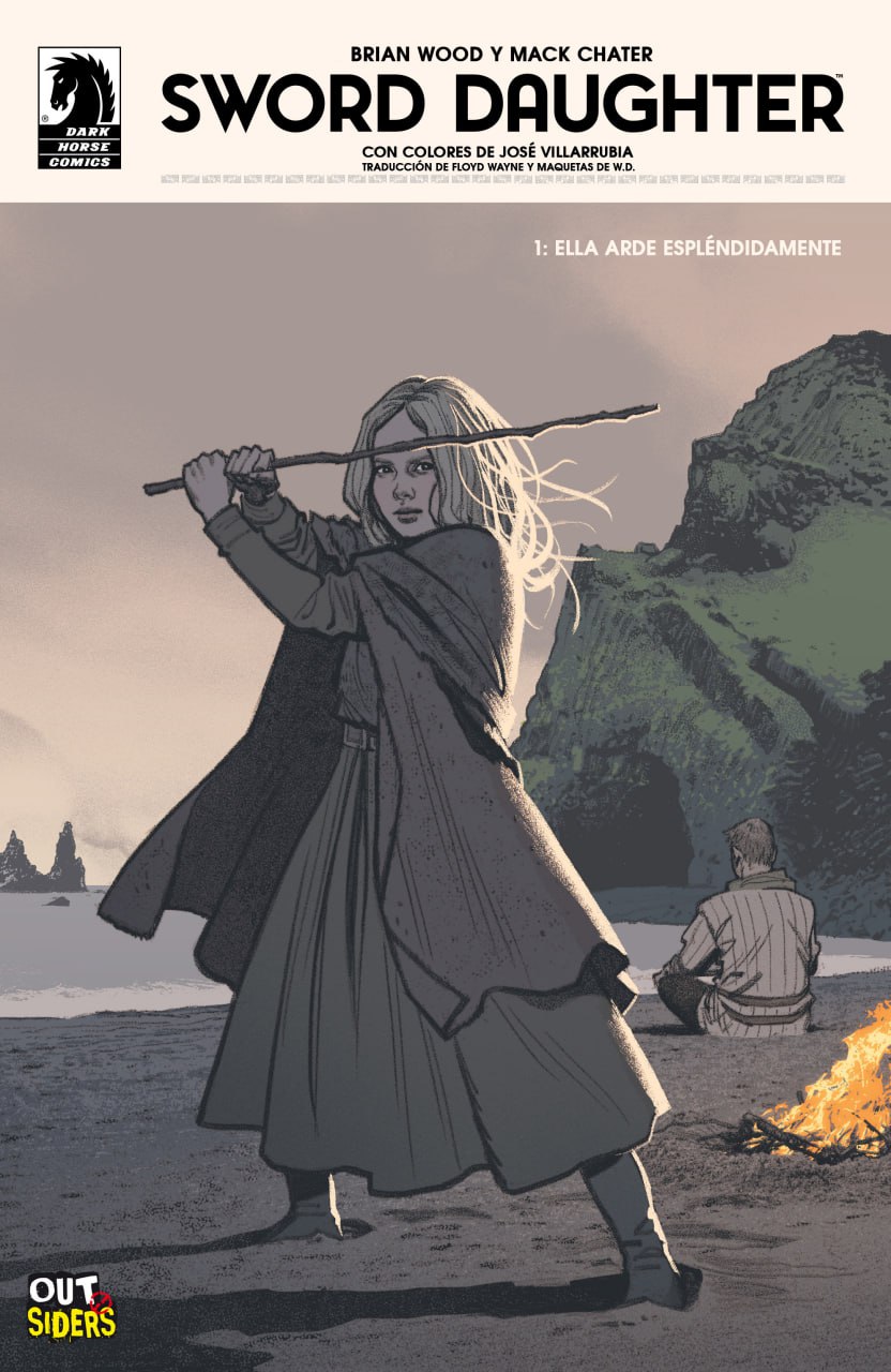 Portada ampliada de SWORD DAUGHTER