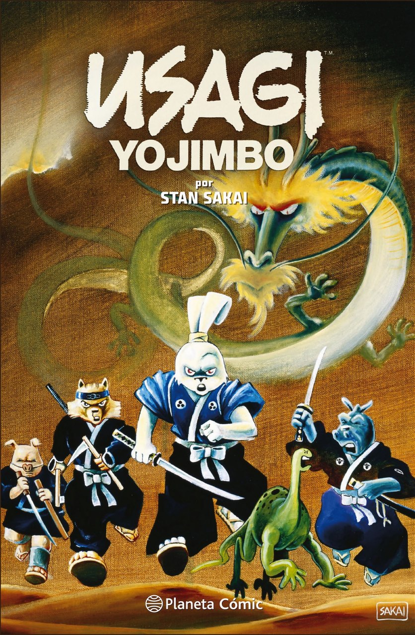 Portada ampliada de USAGI YOJIMBO
