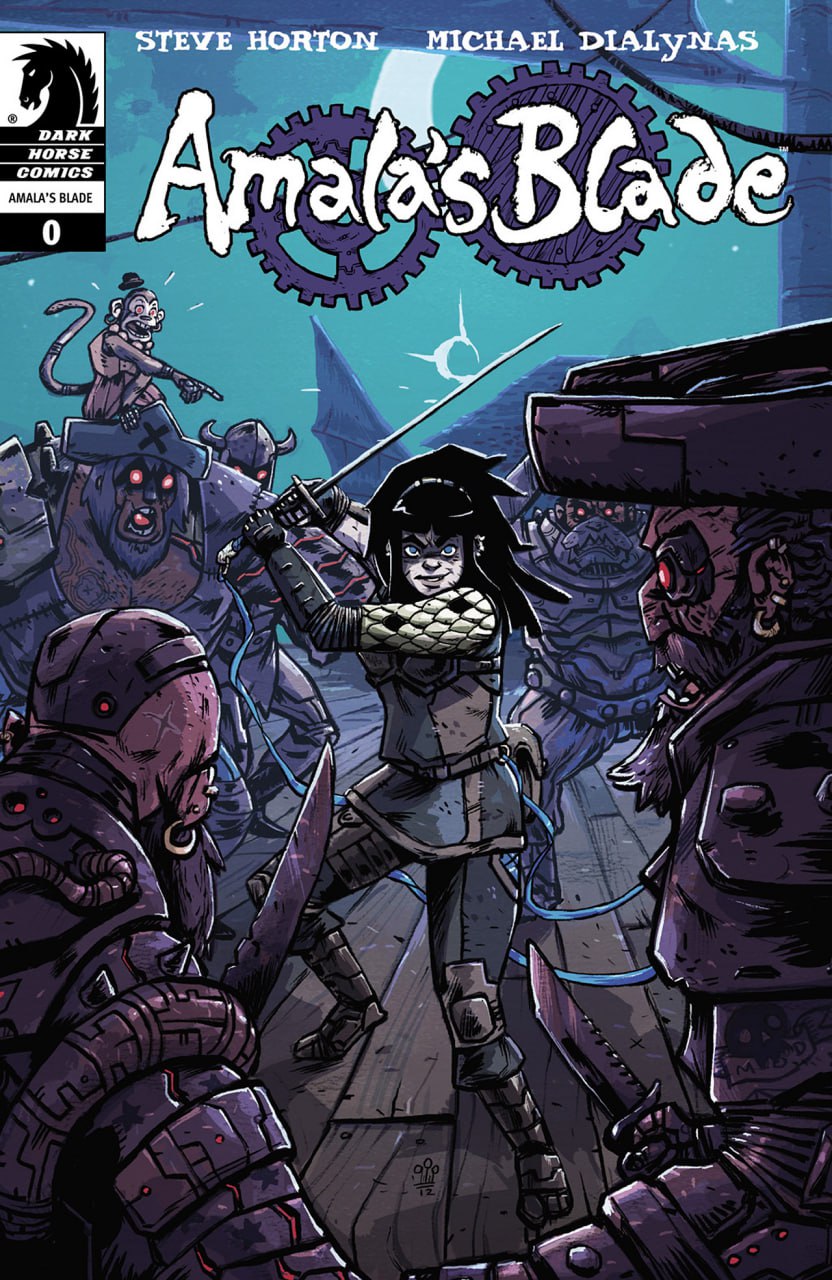 Portada ampliada de Amala's Blade